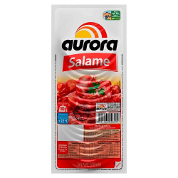 salame fatiado aurora 100g