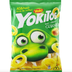 salgadinho yokitos sabor cebola 54g