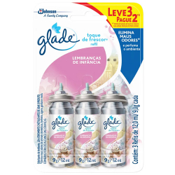 purificador glade t refil lembranca infancia leve3 pague2 12ml