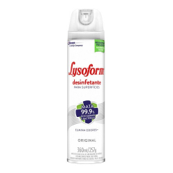 desinfetante uso geral bactericida spray original lysoform frasco 360ml