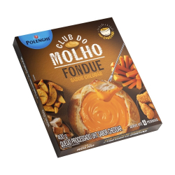 fondue de queijo cheddar polenghi club do molho caixa 400g
