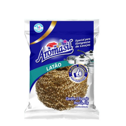 esponja aromasil latao dourada 10g