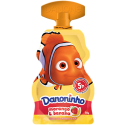 danoninho danone 70g pra levar morango e banana