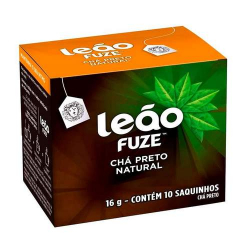 cha leao fuze preto natural 10 unds. de 16g