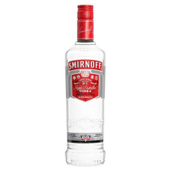 vodka smirnoff red triple distilled 998ml