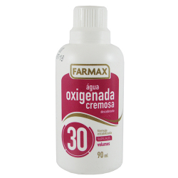 agua oxigenada cremosa farmax 30 volumes 90ml