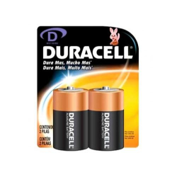 pilha duracell grande alcalina 2 unidades