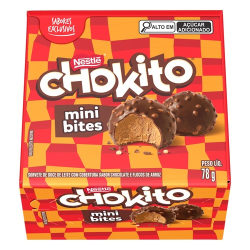 sorvete nestle chokito bites 78g