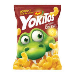 salgadinho yokitos lua sabor queijo 45g