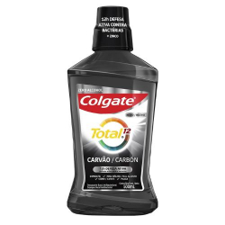 enxaguante bucal colgate 500ml total 12 carvao