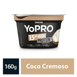 iogurte danone yopro coco 160g