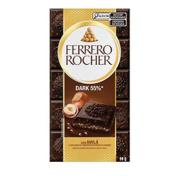 choc. ferrero rocher 90g dark