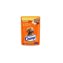 racao champ 85g filhote frango sache