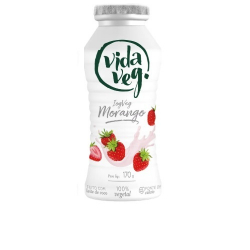 iogurte vida veg probiotico 170g coco com morango