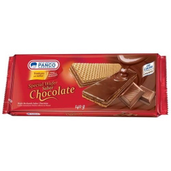 biscoito wafer panco chocolate 112g