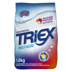 detergente em po triex 1,6kg multiacao