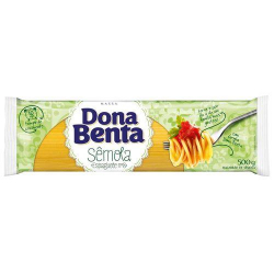 massa espaquete dona benta semola 500gr