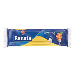massa espaguete renata com ovos numero 8 500gr
