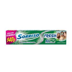 gel dental fresh hortela explosion sorriso caixa 140g