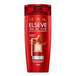 shampoo elseve color vive com 200ml
