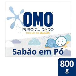 lava roupas omo ativo concentrado puro cuidado 800g