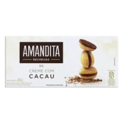 wafer amandita lacta recheio de creme com cacau 200g