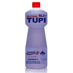 alcool tupi 1lt 46,2 frag. lavanda