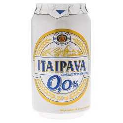 cerveja itaipava 0,0% alcool 350ml
