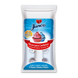 bico p/confeitar junco 9pc