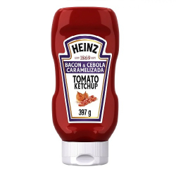 ketchup heinz bacon e cebola caramelizada 397gr