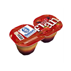 sobremesa batavo flan sabor frutas vermelhas 200g
