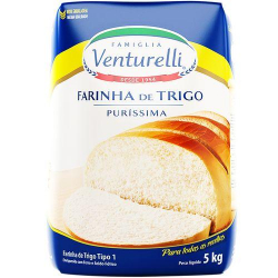 farinha de trigo tipo 1 famiglia venturelli pacote 5kg