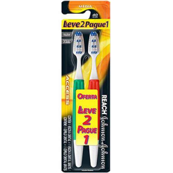 escova dental johnson johnsons reach acess leve 2 pague 1