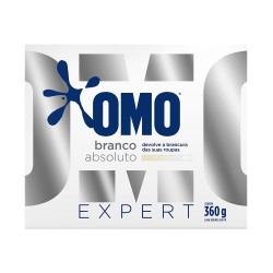 lava roupas em po omo 360g branco absoluto
