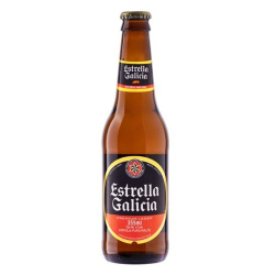 cerveja premium lager puro malte estrella galicia garrafa 355ml