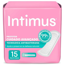 protetor intimus days c/15 c/indicador de trocas