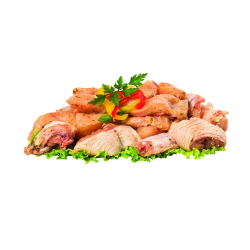 frango a passarinho temp kg