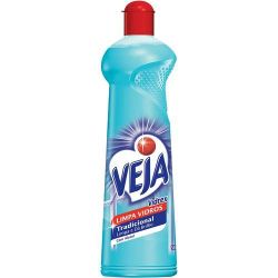 limpador de vidros veja vidrex c/ alcool 500ml