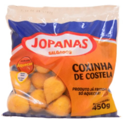 mini salgado jopanas 450g coxinha costela