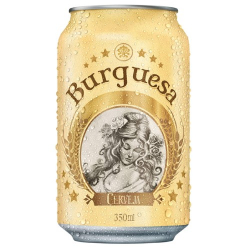 cerveja burguesa 350ml lata