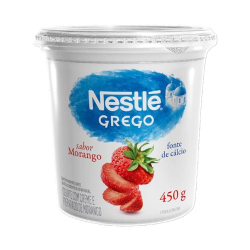iogurte nestle grego 450g morango