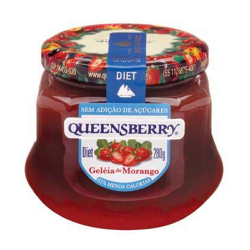 geleia de morango queensberry diet 280g