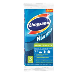 esponja limppano antiaderente com 3 unidades
