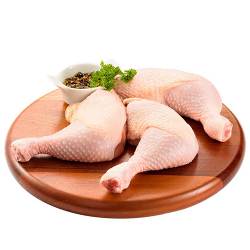 coxa e sobrecoxa de frango sem tempero - 500g