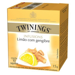 cha twinings of london limao com gengibre 15gr