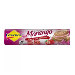 biscoito lowcucar recheado zero acucares morango120g
