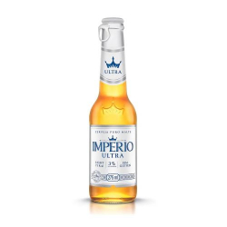 cerveja imperio ultra s/ gluten l.n 275ml