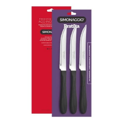 faca simonaggio pratika trend c/3 preto carne