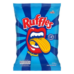 batata frita ruffles 115g sal