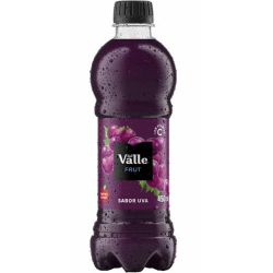 bebida refrescante del valle frut uva 450ml